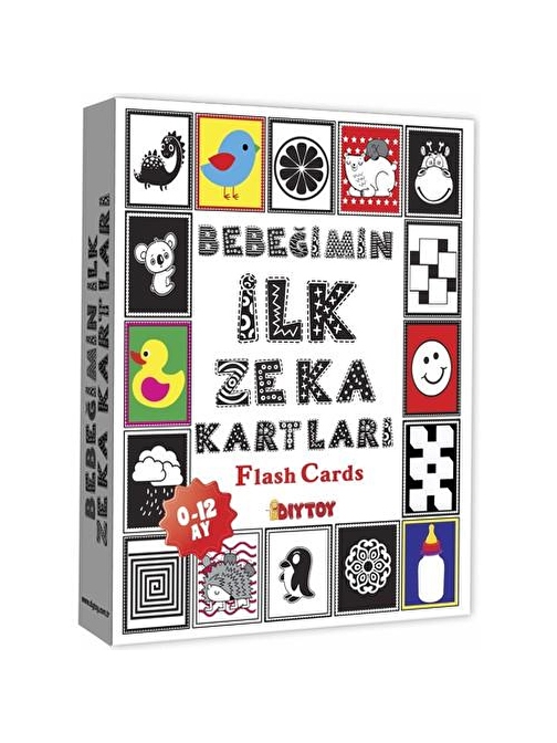 Dıy Toy Bebeğimin İlk Zeka Kartları 0-12 Ay Bzk1369