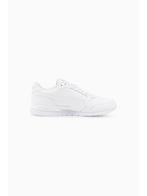 Puma St Runner V3 L Unisex Spor Ayakkabı 384855-20 White-White-Spring Lavender