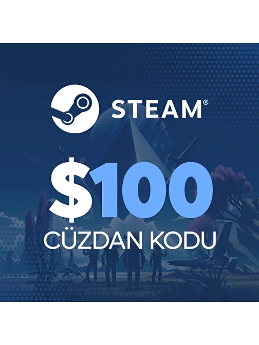 Steam 100 USD Cüzdan Kodu