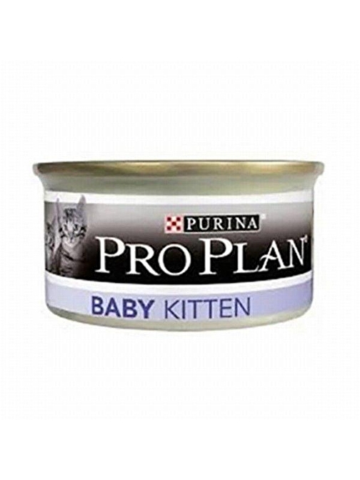 Pro Plan Baby Kitten Tavuklu Yavru Kedi Konservesi 85 Gr