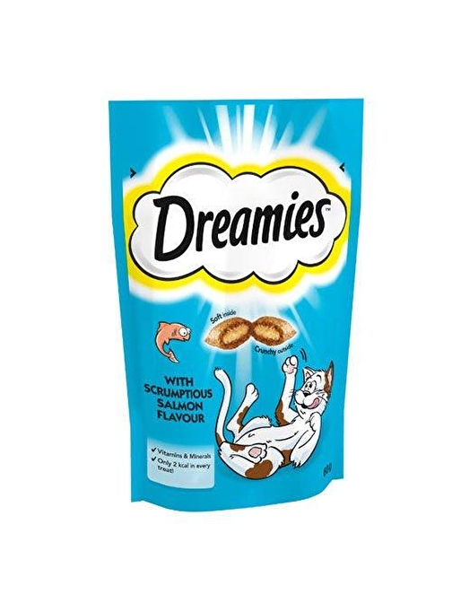 Dreamies Somonlu Kedi Ödülü 60 Gr