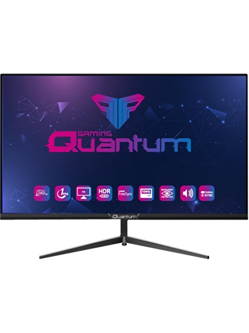 Technopc 23.8" Quantum Gaming PG24 FHDVA 1ms 300Nit 200Hz 2xHDMI 1xDP 1xSPK RGB Light Monitör