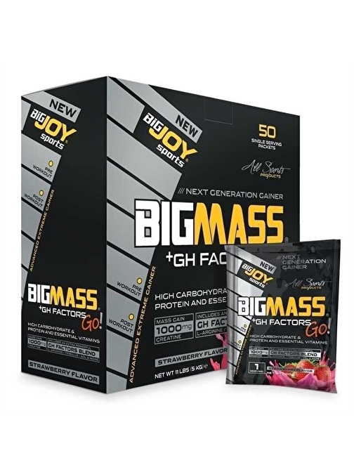 Bigjoy Sports Big Mass 5000 G 50 Saşe Çilek