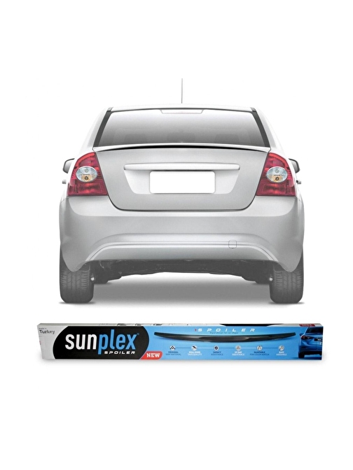 Ford Focus 2 Spoiler Bagaj Üstü Sunplex Piano Black Sd 2004-2010 Arası