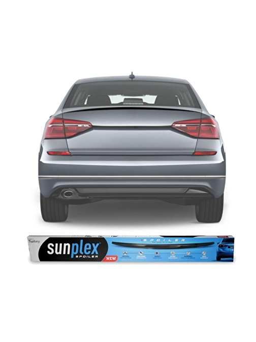 Vw Passat B8 Spoiler Bagaj Üstü Sunplex Piano Black 2015-2019 Arası