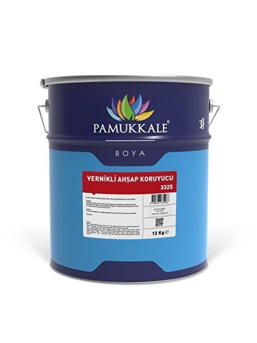 Pamukkale Ahşap Koruyucu Vernikli 12 Kg Siyah