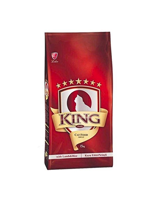 King Etli Yetişkin Kedi Maması 15 Kg