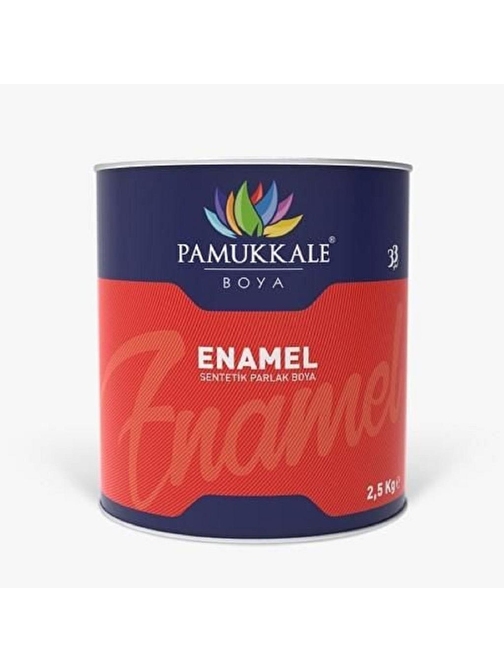 Pamukkale Enamel Sentetik Parlak Boya 2.5 Kg Antrasit Gri Ral 7016