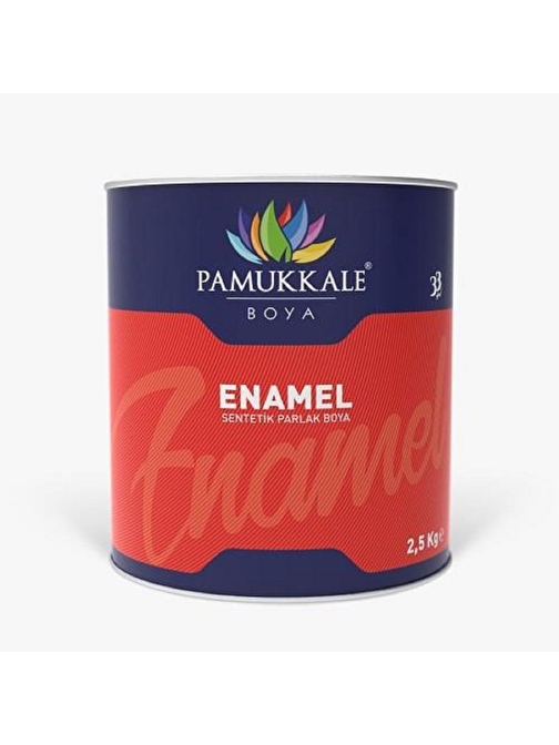 Pamukkale Enamel Sentetik Parlak Boya 2.5 Kg Turkuaz Ral 6027