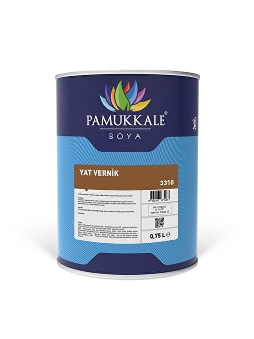 Pamukkale Yat Vernik 0.75 Lt Şeffaf