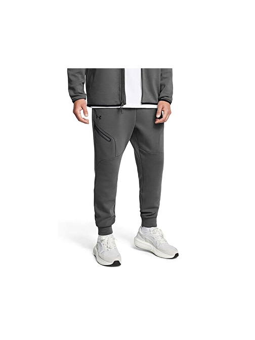 Under Armour Ua Unstoppable Flc Jgr Eu Erkek Günlük Eşofman Altı 1389353-025 Gri