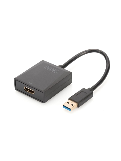 Digitus USB 3.0  HDMI Grafik Adaptörü
Giriş: 1 x USB 3.0 USB-A erkek
Çıkış: 1 x HDMI A (19-pin) dişi  (Full HD, 1080p)
Plastik