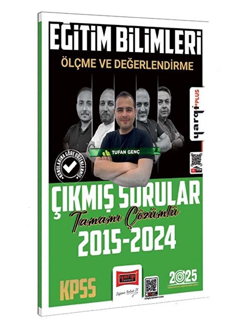 Yargı 2025 KPSS Eğitim Bilimleri Ölçme ve Değerlendirme Tamamı Çözümlü Çıkmış Sorular