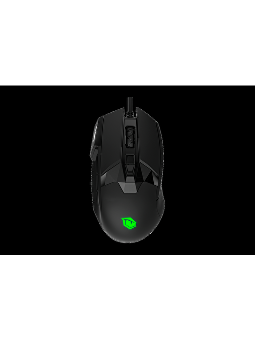 Pusat Reflex Force 18000 DPI Oled Ekranlı Yüksek Performanslı RGB Oyuncu Mouse-Siyah