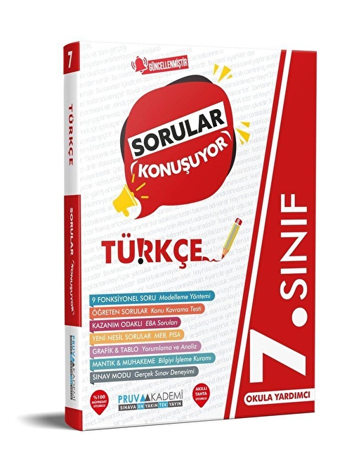 7. Sınıf Türkçe Sorular Konuşuyor Soru Bankası