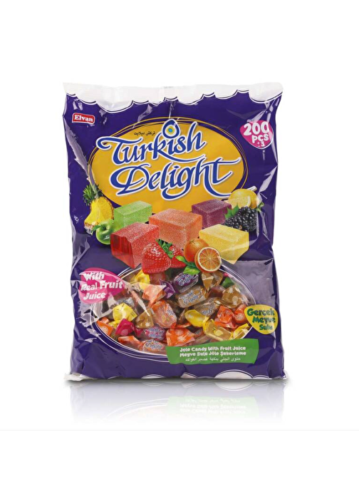 Jelaxy Turkish Delight 1000 Gr. (1 Poşet)