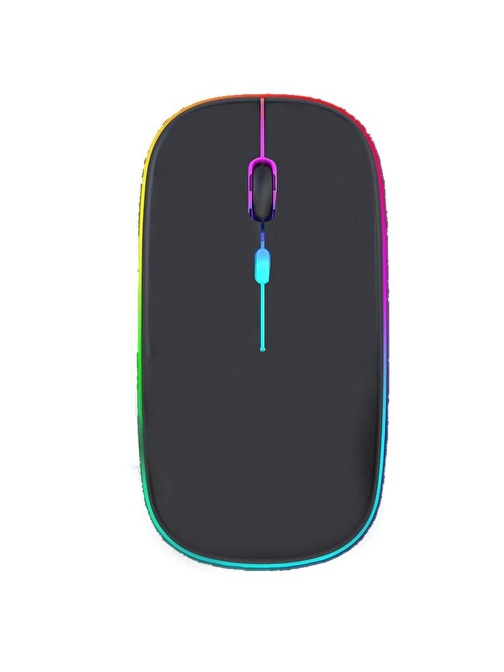 Sprange SRM1 Rgb Ledli Şarjlı Çift Mod 2.4GHz Wireless +  5.1V Bluetooth Mouse