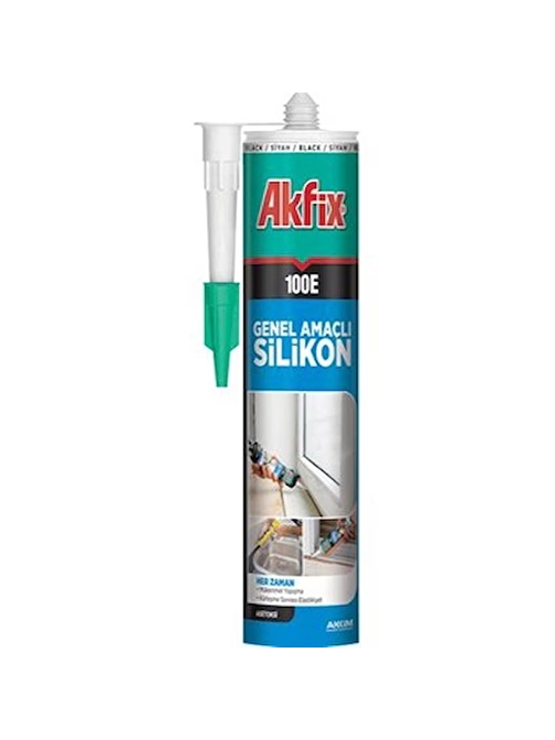 AKFIX 100E Genel Amaçlı Silikon 280Ml Şeffaf