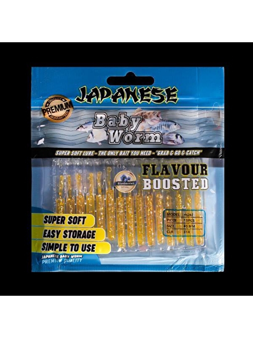 Japanese Baby Worm Aromalı LRF Silikon Solucan Yem 314