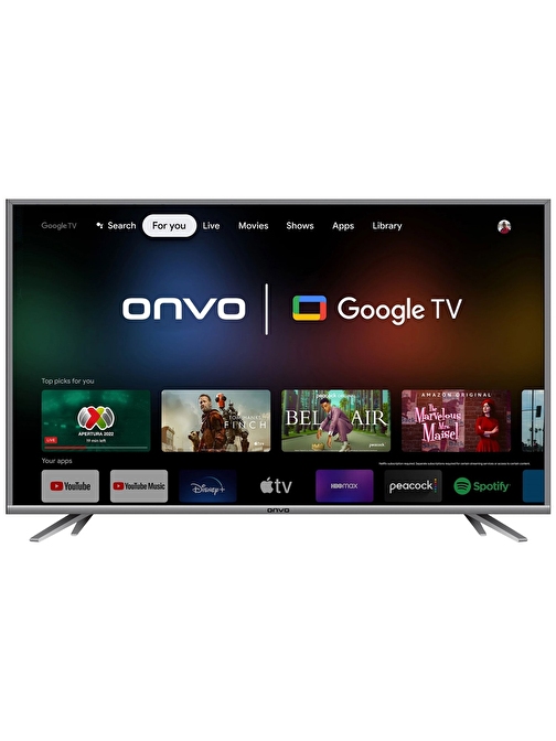 Onvo 65OV9000U 4K Ultra HD 65" 165 Ekran Uydu Alıcılı Google Smart LED TV