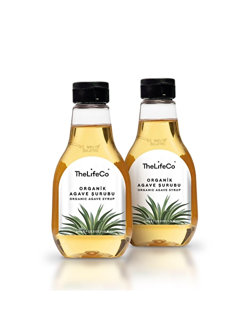 TheLifeCo Organik Agave Şurubu 660 gr x 2 Ad