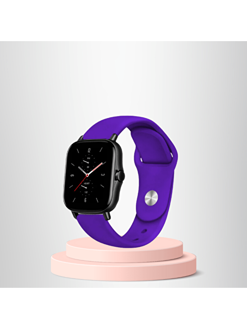 Apple Watch  ultra Silikon Kordon 42-44-45-49 Mm/L Uyumlu MOR