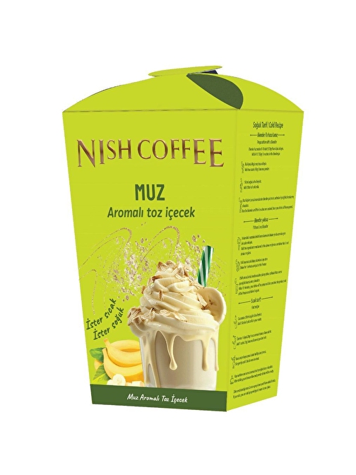 Nish Muz Aromalı Toz İçecek 250 Gr