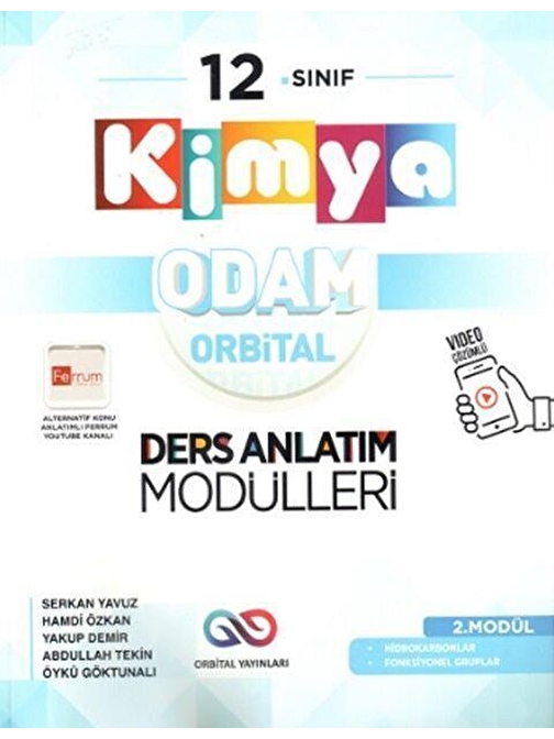 12. Sınıf Kimya Ders Anlatım Modülleri 2. Modül Orbital Yayınları