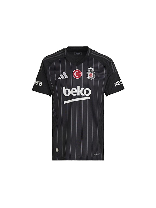 adidas Beşiktaş 2024/2025 Futbol Forması Beşiktaş 2024/2025 Erkek Futbol Forması IU1238 Siyah