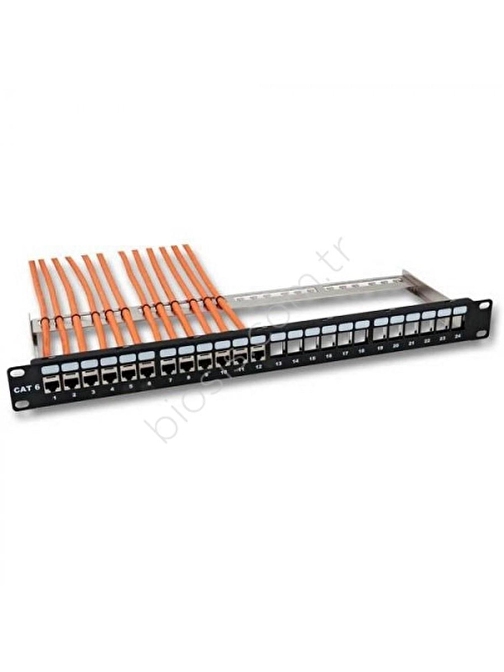 URANIUM 24 PORT CAT6 BOŞ PATCH PANEL (U-PMDLR)