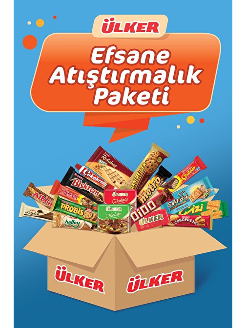 Efsane Atıştırmalık Paketi