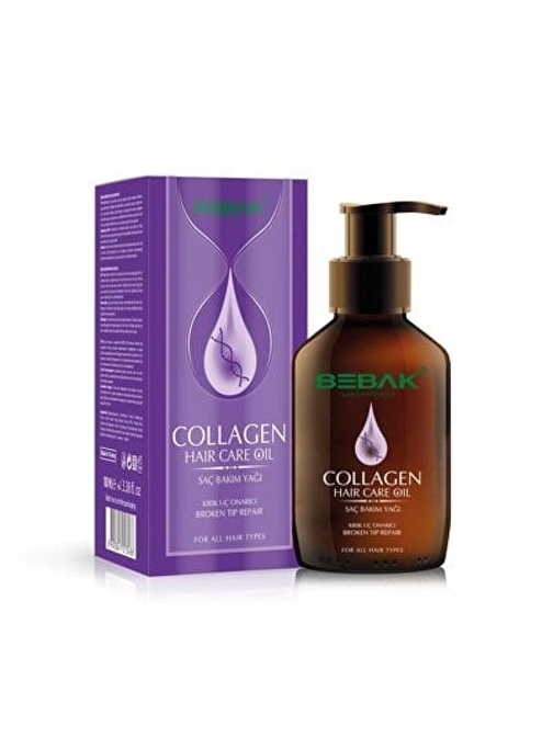 BEBAK COLLAGEN KIRIK UÇ ONARICI SAÇ BAKIM YAĞI 100 ML