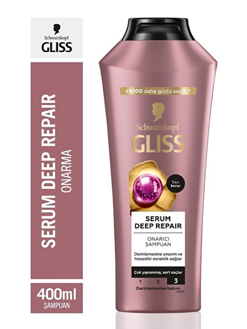 Gliss Serum Deep Repair Onarıcı Şampuan 400 ml 