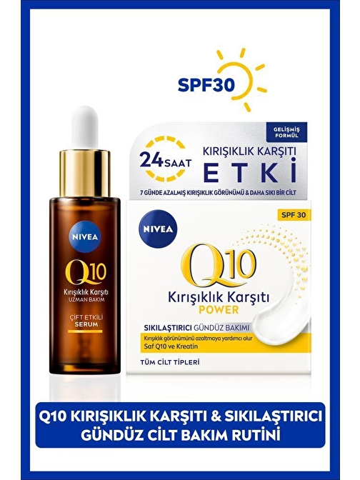 Luminous630 Leke Karşıtı Gündüz Yüz Kremi 40ml, Q10 Kırışıklık Karşıtı Çift Etkili Cilt Serumu 30ml