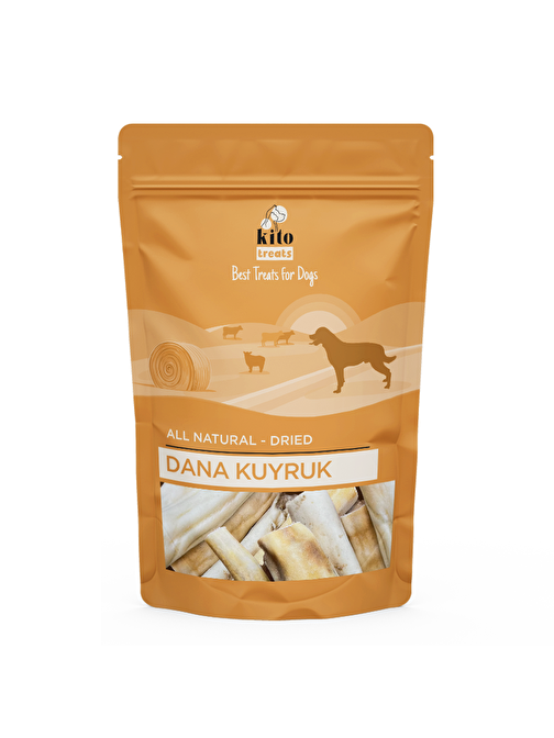 Kito Dana Kuyruk Çiğnemelik Köpek Ödül Maması %100 Doğal, Glutensiz, Organik 100 gr 