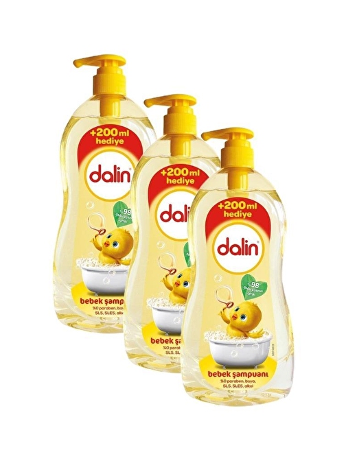 Dalin Bebek Şampuanı 900 Ml X 3 Adet