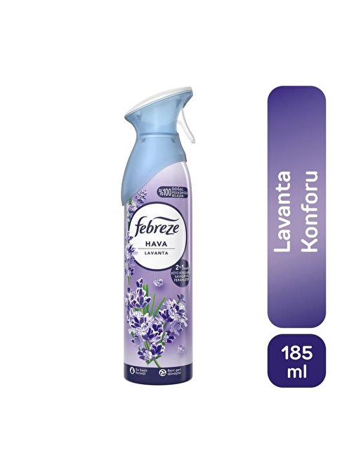 Febreze Hava Ferahlatıcı Sprey Oda Kokusu Lavanta Kokulu 185 ml