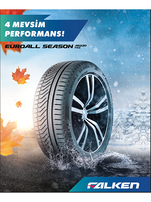 FALKEN 235/60 R18 TL 107W XL EUROALL SEASON (4 MEVSİM) AS220 PRO ÜRETİM YILI 2023