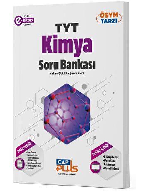 TYT Kimya Plus Soru Bankası Çap Yayınları