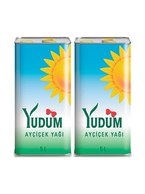 Yudum 5 Lt Ayçiçekyağı 2'Li