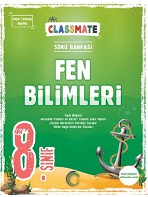 8. Sınıf Classmate Fen Bilimleri Soru Bankası Okyanus Yayınları