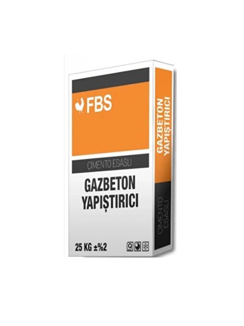 Fbs Gaz Beton Yapıştırıcı Gri 25 Kg