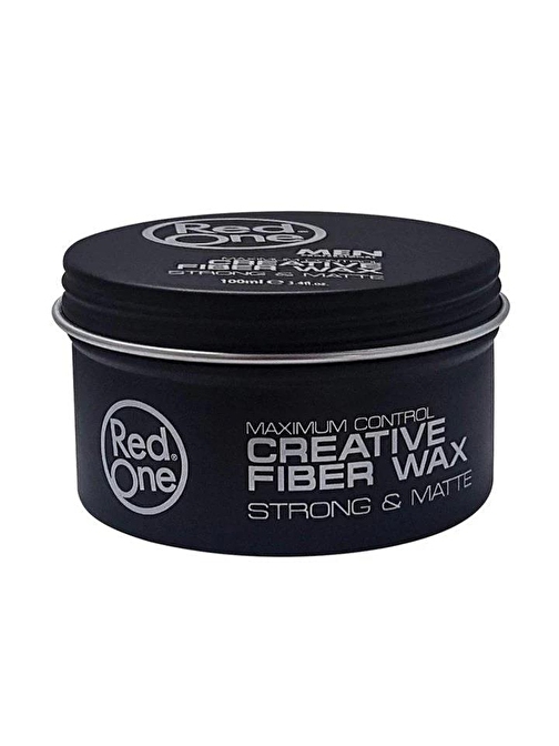 Red One Teneke Wax Sert Mat Görünüm 100 Ml