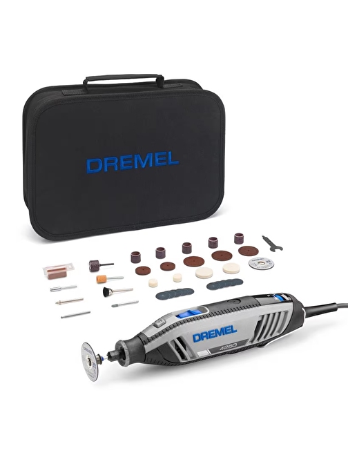 Dremel 4250 35 Gravür Taşlama El Motoru 35 Aksesuarlı 175 Watt