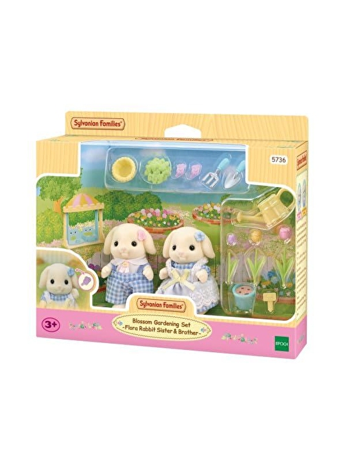 Adore Sylvanian Families Flora Tavşan Kardeşler Bahçıvanlık Seti 5736