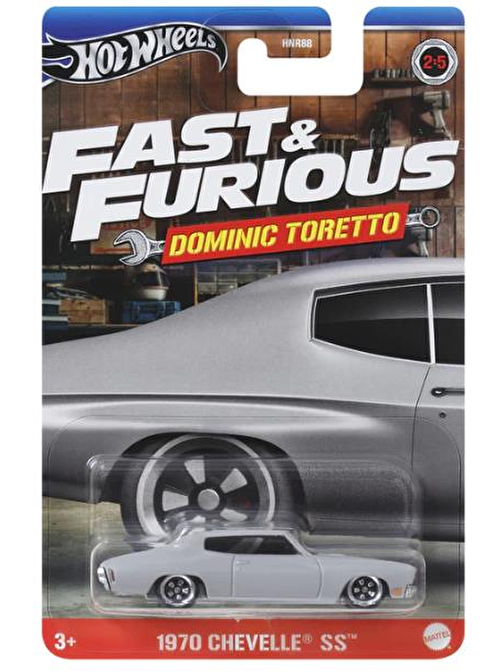 Hot Wheels Fast & Furious Dominic Toretto 1970 Chevelle SS HRW47