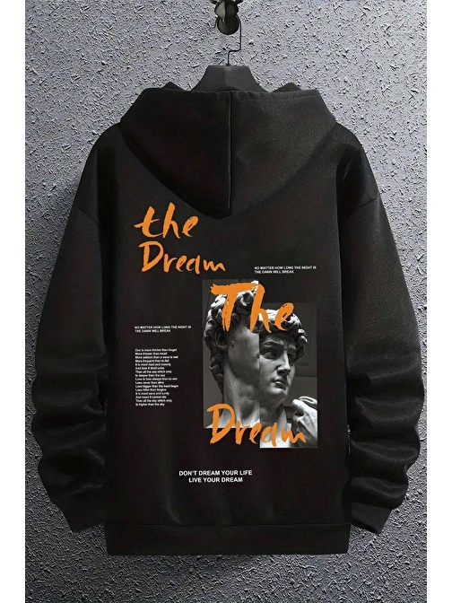 The Dream Baskılı Unisex Oversize Sweatshirt