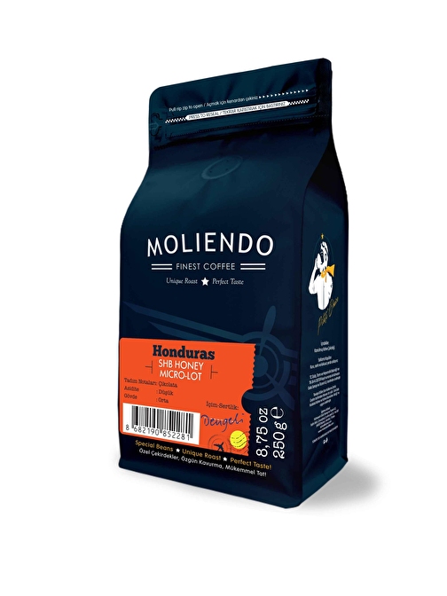 Moliendo Honduras SHB Honey Micro-Lot Yöresel Kahve 250 gr.