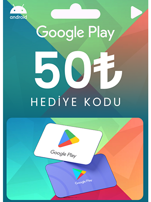 Google Play Kodu 50 TL