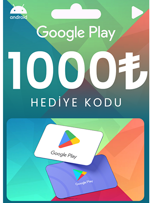 Google Play Kodu 1000 TL